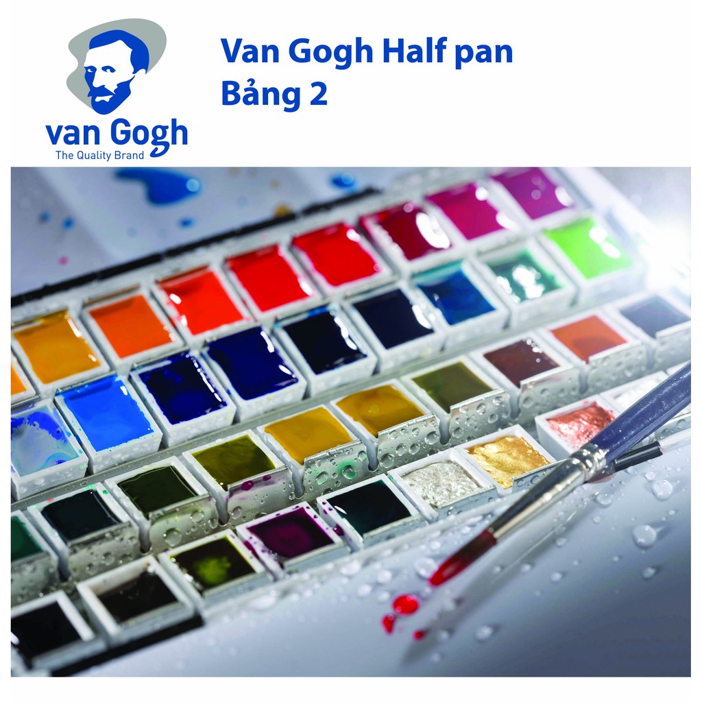 [ROYAL TALENS] VAN GOGH HALF PAN BẢNG 2