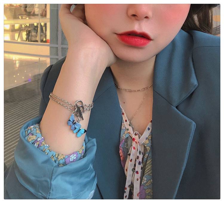 Vòng tay hình bướm thời trang cho cặp đôi | BigBuy360 - bigbuy360.vn