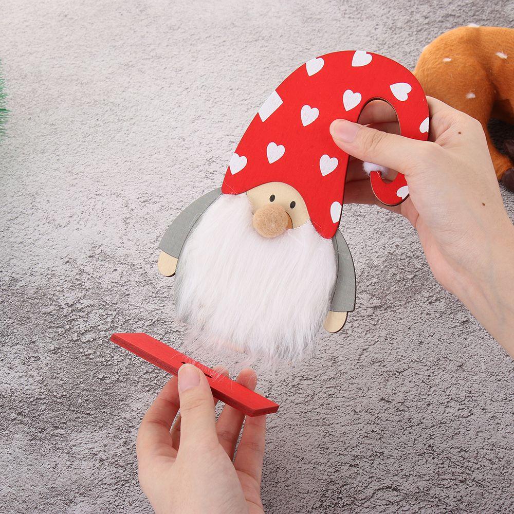 CONOPERY Nón Giáng Sinh &amp; Năm Mới Bằng Gỗ