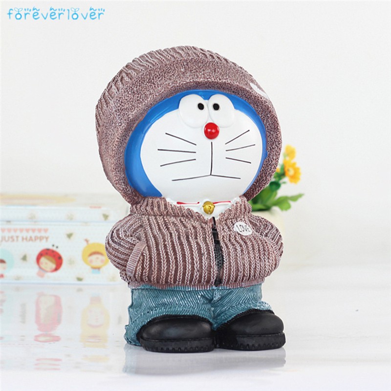 Hộp Đựng Tiền Tiết Kiệm Hình Doraemon Đáng Yêu