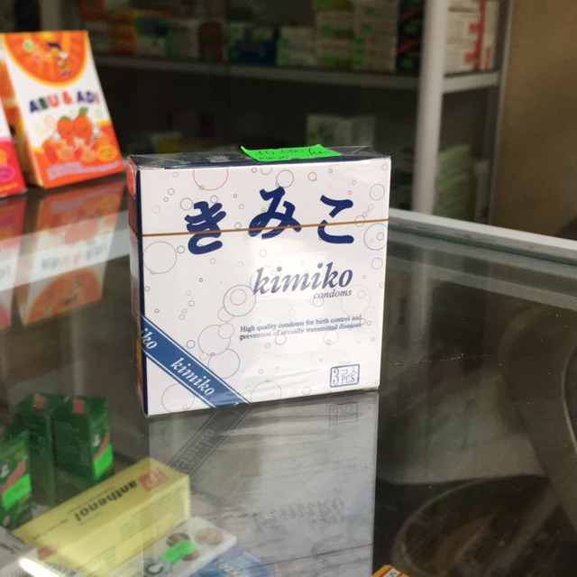 Bao cao su Kimiko hộp 3 chiếc