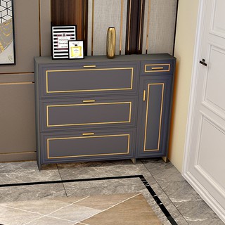 Tủ giày dép cao cấp, tủ để giày kéo chéo TUR040