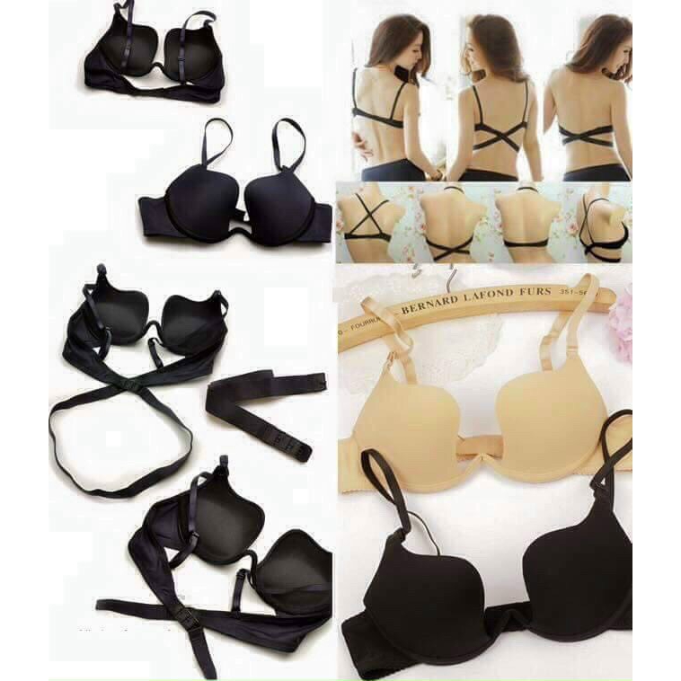 FREESHIP ÁO LÓT NỮ CÓ GỌNG ĐỊNH HÌNH MẶC ĐƯỢC NHIỀU KIỂU MULTIWAY | BigBuy360 - bigbuy360.vn