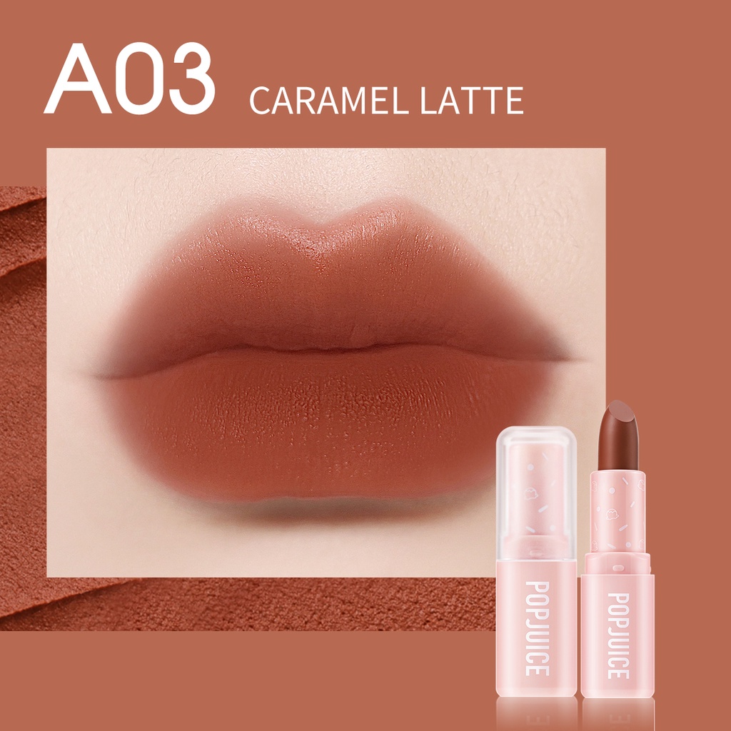 Son lì Popjuice Ireneda mềm mịn dưỡng ẩm lên màu lâu trôi