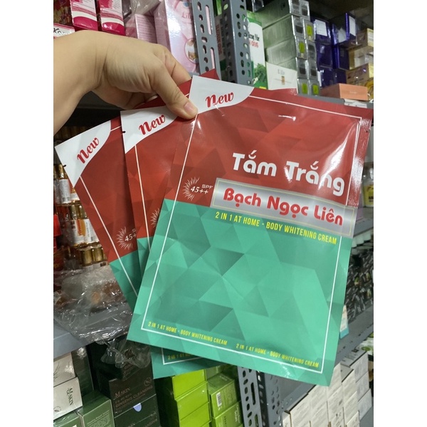 gói tắm trắng Bạch Ngọc Liên 130gam