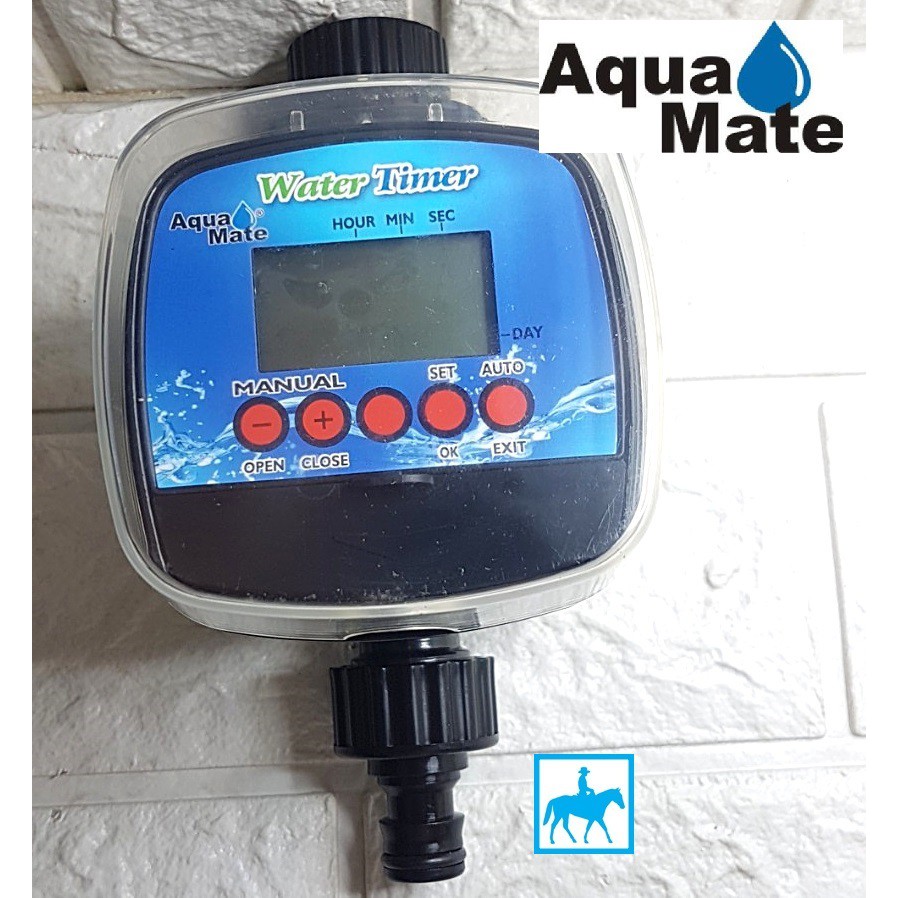 Van Nước Hẹn Giờ Tưới Cây Tự Động Electronic Water Timer Aquamate TAIWAN