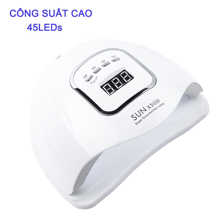 Máy hơ gel móng tay chân SUNX5 MAX công xuất cao cầm tay