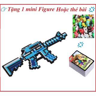 Combo kiếm cúp rìu súng m14 Minecraft diamond
