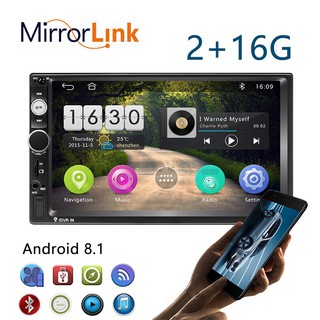Màn hình Android 2 Din lắp chung các dòng xe