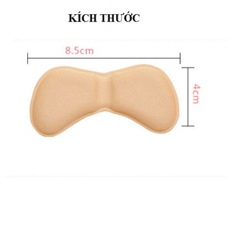 Cặp miếng dán đệm gót giày giảm đau chống mòn