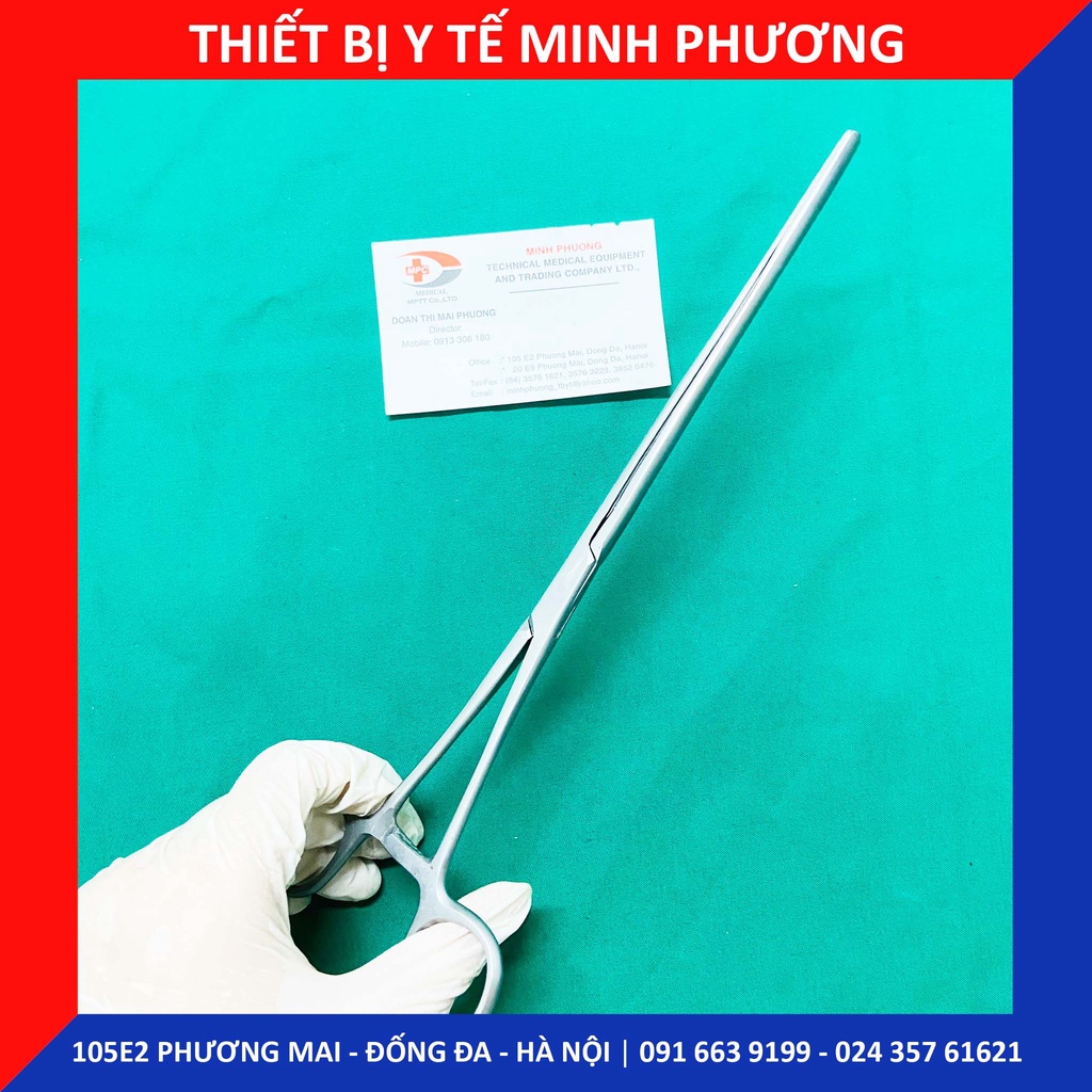 Panh kẹp ruột 25cm ngang, dọc các cỡ