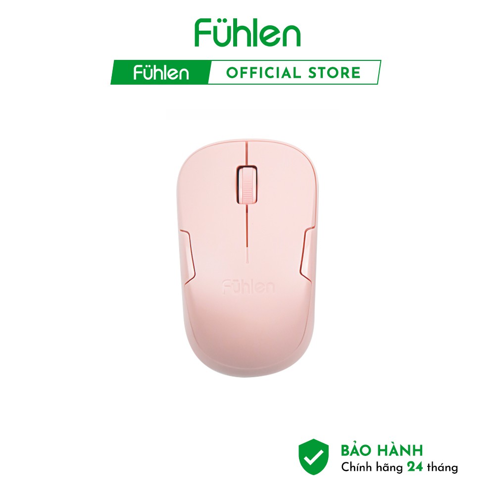 Chuột không dây Fuhlen A06 Pink Optical Wireless