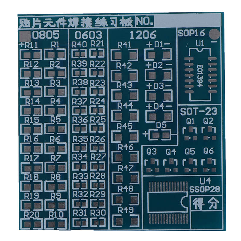 Bộ Bo Mạch Thực Hành Hàn Chitengyusuper Smt Smd