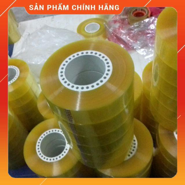 [HÀNG SIÊU TỐT] Sỉ Băng dính OPP lõi nhựa 1kg/cuộn lõi nhựa đục lỗ