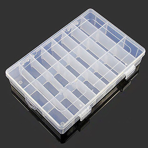 Bình Nước BK Kiểu Dáng Đơn Giản Hiện Đại✿Hộp Nhựa Đựng Trang Sức 24 Ngăn Tiện Lợi