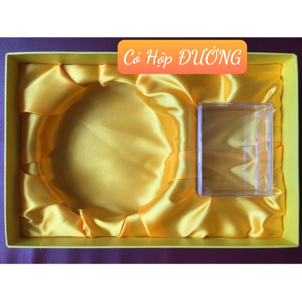 🌟 BỘ HỘP TRÒN /VUÔNG ĐỰNG 50gr YẾN TINH, có 1 Khay đường⚡️HỘP QUÀ Mini _ ĐK: 16cm