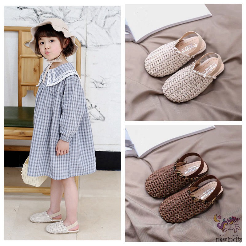 Xăng đan Kiểu Hàn Quốc Xinh Xắn Cho Bé Gái