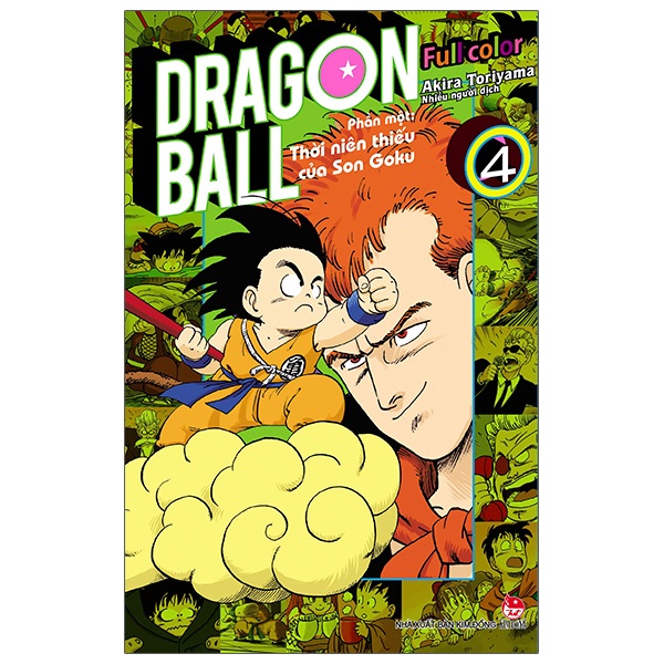 Sách Dragon Ball Full Color - Phần Một: Thời Niên Thiếu Của Son Goku - Tập 4 - NXB Kim Đồng