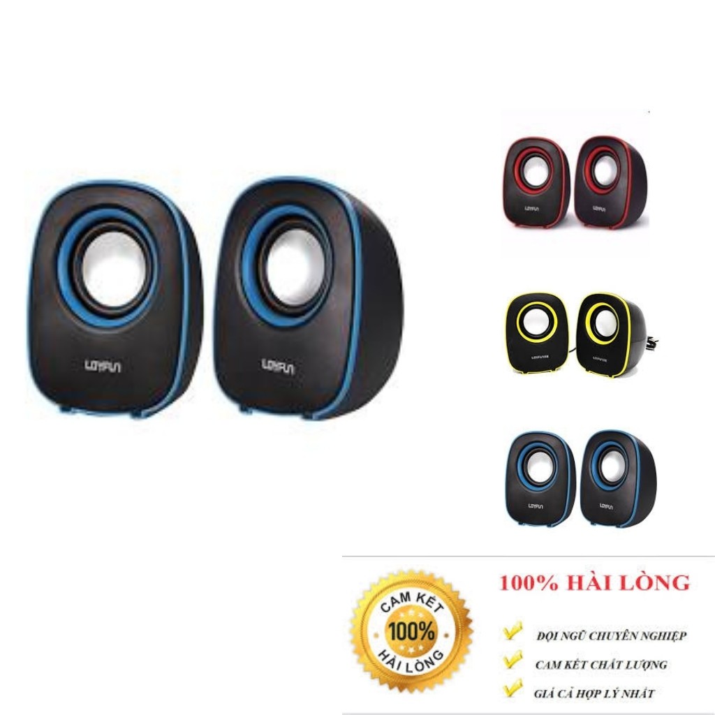 [Mã ELHACE giảm 4% đơn 300K] Loa Vi Tính Loyfun LF 804 Speaker Good hàng chính hãng. bảo hành 6 tháng.shopphukienvtq