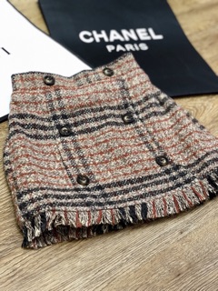 Chân váy dạ tweed cho bé gái