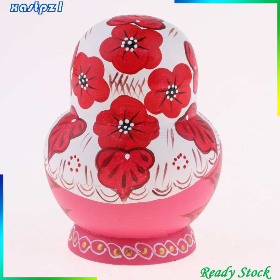 Bộ 10 Búp Bê Nga Matryoshka Bằng Gỗ