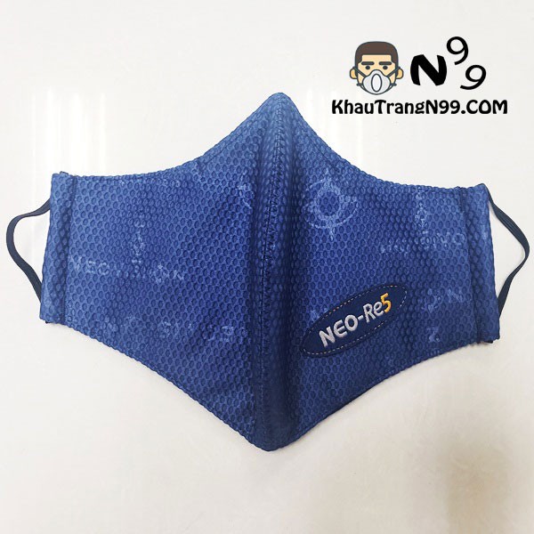 Khẩu Trang Than Hoạt Tính NeoMask Neo-Re5 (Qua Tai)