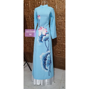 Áo dài hoa nhí và 3d