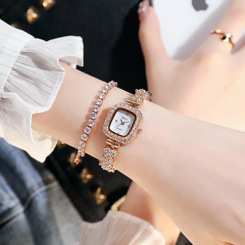 Đồng Hồ Nữ Mặt Vuông Siêu Ấn Tượng, Sang Trọng | BigBuy360 - bigbuy360.vn