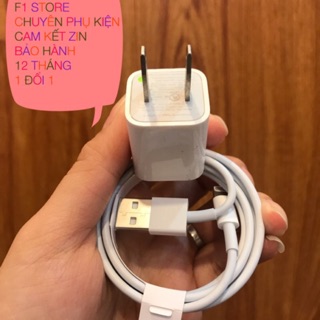 [Chính Hãng] Bộ phụ kiện sạc cáp iphone zin bóc máy new chưa dùng