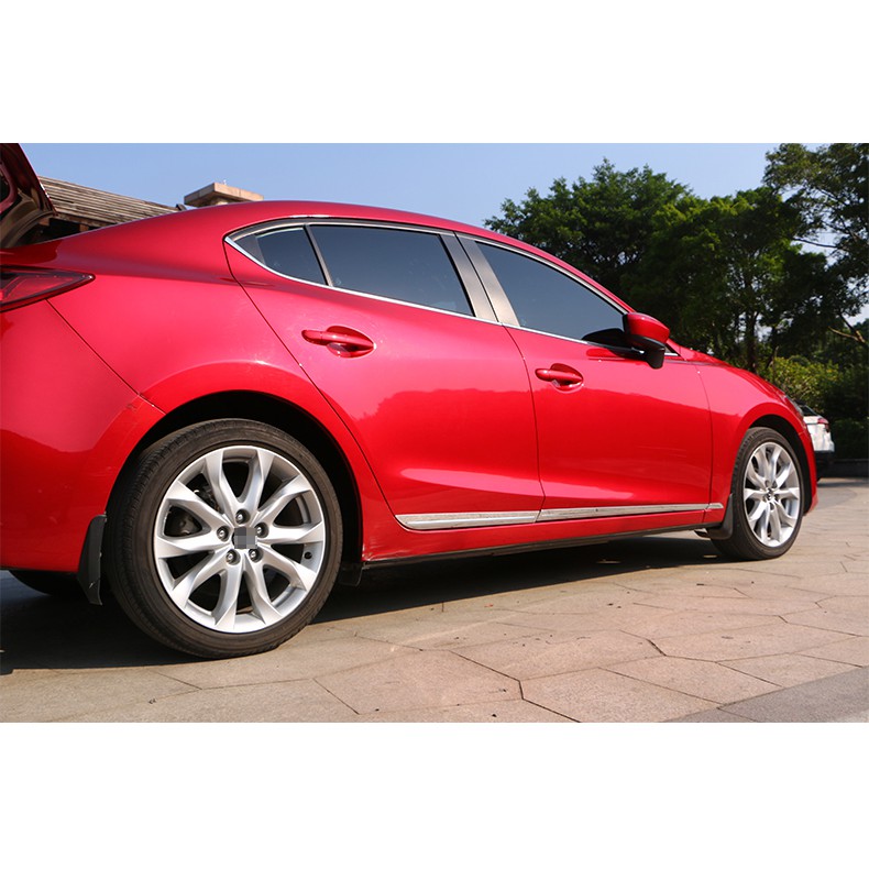 Nẹp Sườn xe Mazda 3, Mazda3 2016-2019 Cao Cấp