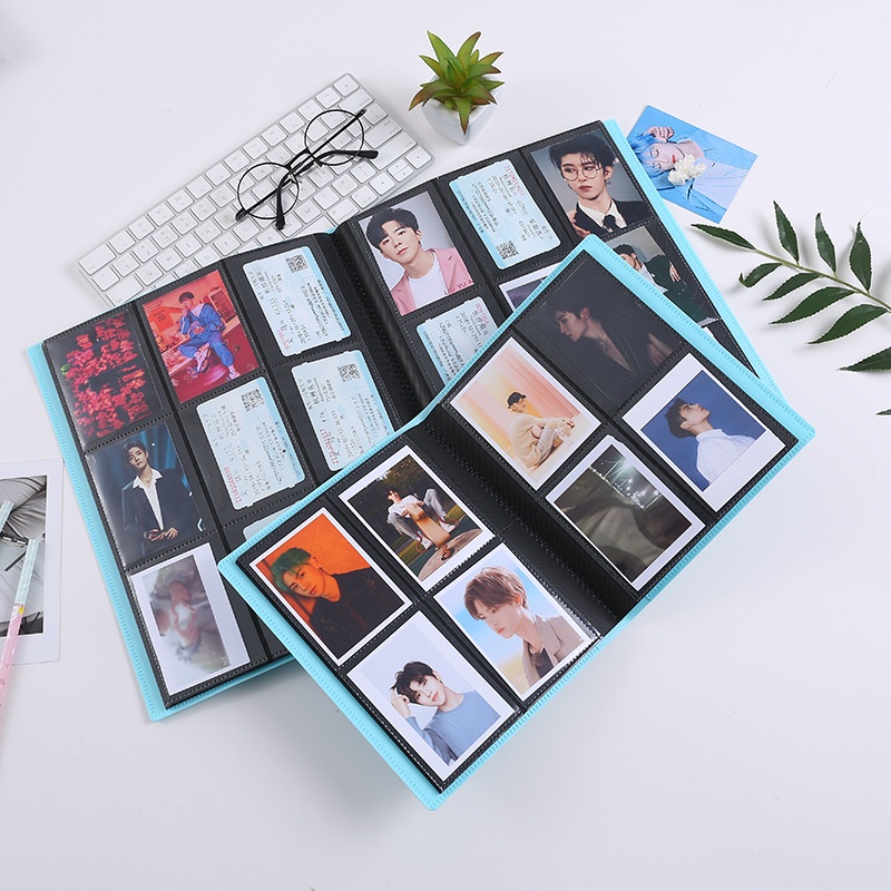 Album Đựng Thẻ Bài CCG MTG Magic Yugioh Polaroid Sức Chứa 480 Thẻ 360 Độ Giá Đỡ