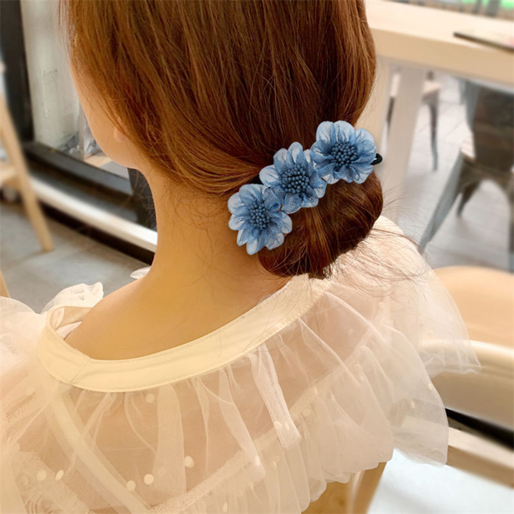 Kẹp Tóc Đính Hoa Thời Trang Cho Nữ