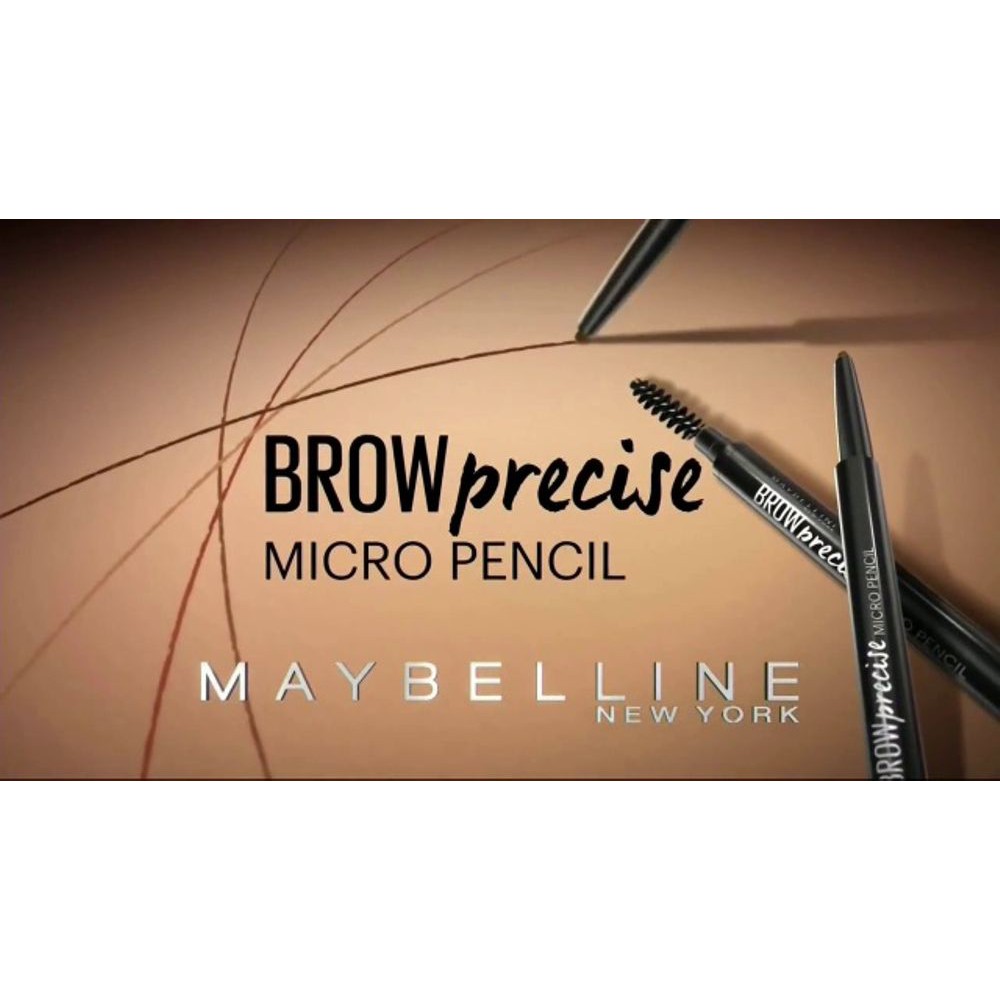 Bút chì vẽ chân mày siêu chính xác - Brow precise Micro pencil - Maybelline