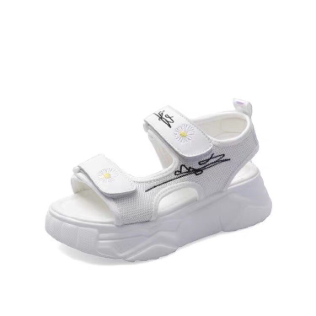Sandan chữ kí độn đế 5cm siêu hót hít mẫu mới phù hợp với chơi ,đi học và đi làm