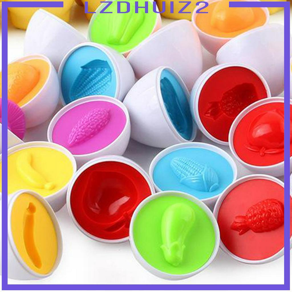 Đồ Chơi Hình Quả Trứng Nhiều Màu Sắc Dễ Thương Cho Bé