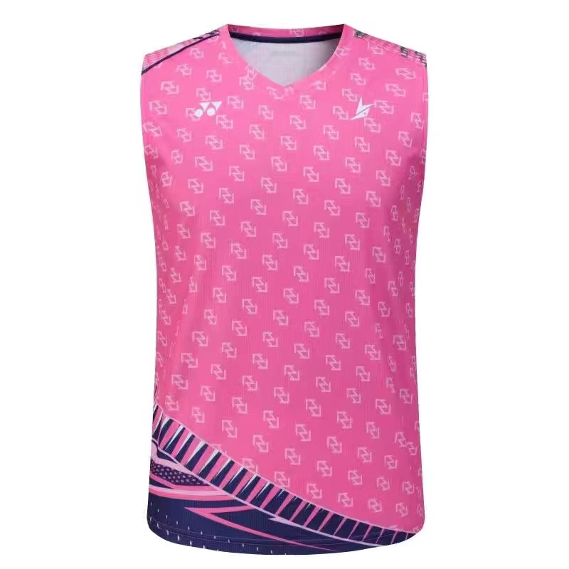 Bộ Quần Áo Thể Thao Yonex Sát Nách Cổ Chữ V Nhanh Khô Cho Nam Nữ
