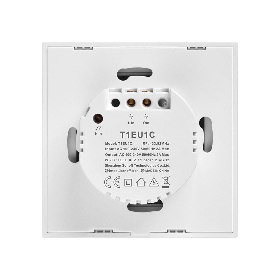 Công tắc thông minh Wifi + RF433mhz SONOFF T1EU