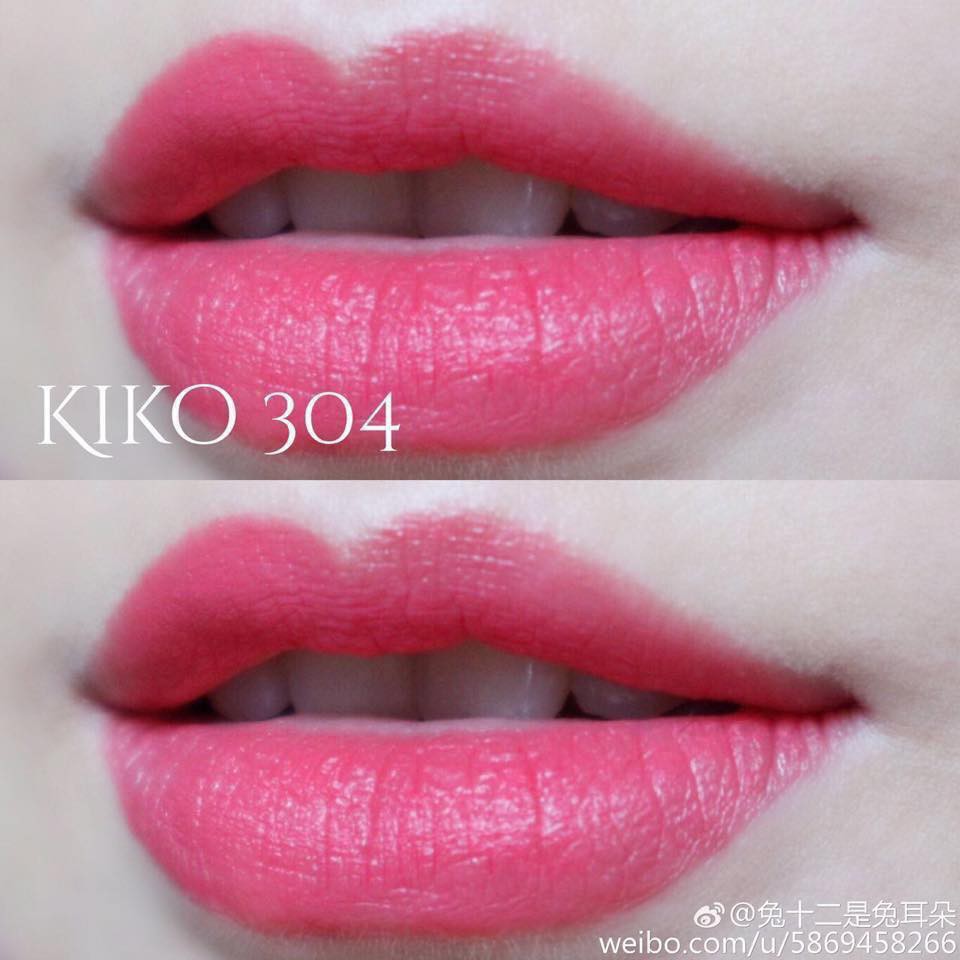 Son kiko 304 Hồng đào phớt