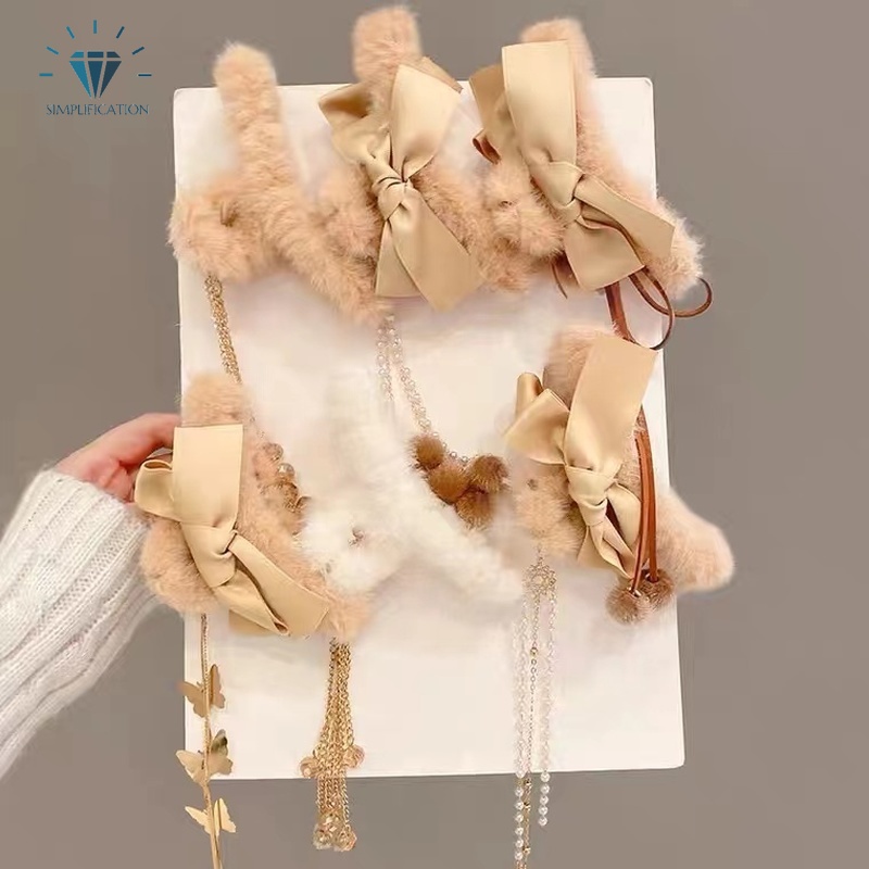 Set 10 kẹp tóc kiểu dáng hình học đính ngọc trai giả thời trang cho nữ