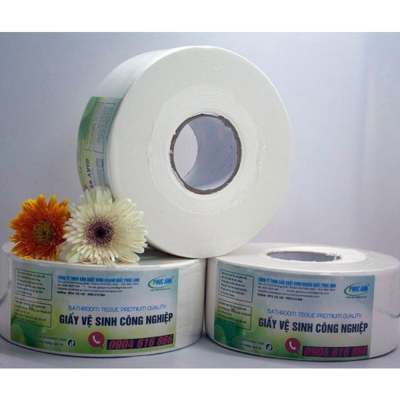 Giấy cuộn công nghiệp lớn 700g - 🧻🧻Giấy Phúc Anh 700g c