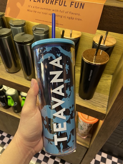 Ly nhựa Teavana - Starbuck chính hãng