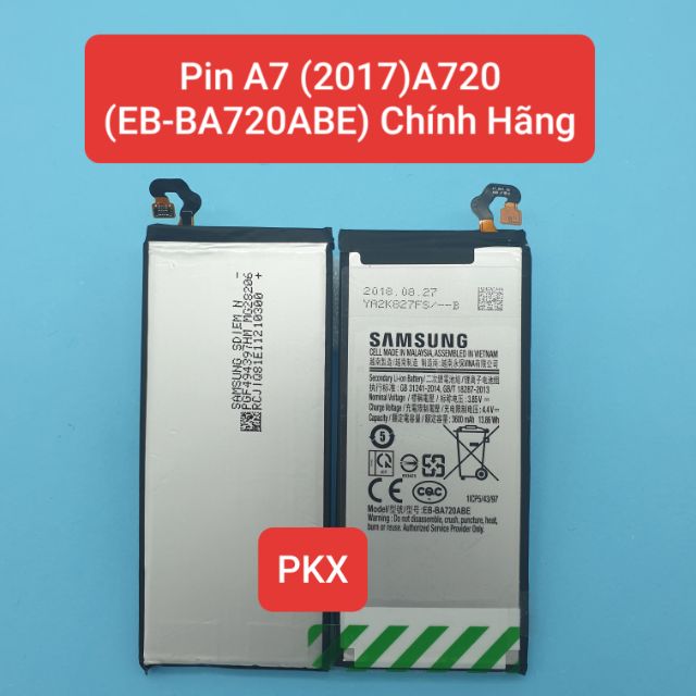 Pin Samsung A7 (2017) /A720 (EB-BA720ABE) Chính Hãng