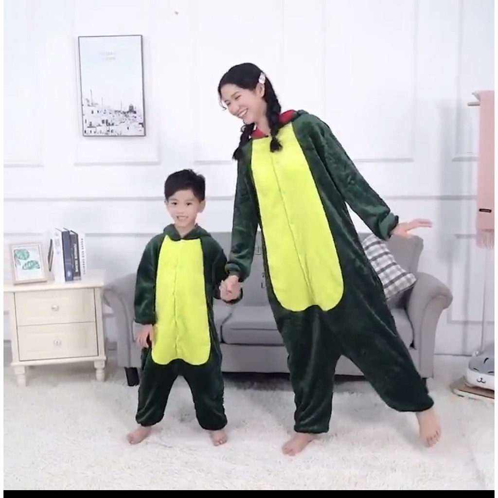 Bộ Đồ Thú Khủng Long Giá SALE 💚 FREESHIP 💚 Bộ Đồ Thú Khủng Long Xanh - Hồng - Đỏ - Tím Cao Cấp Đủ Size