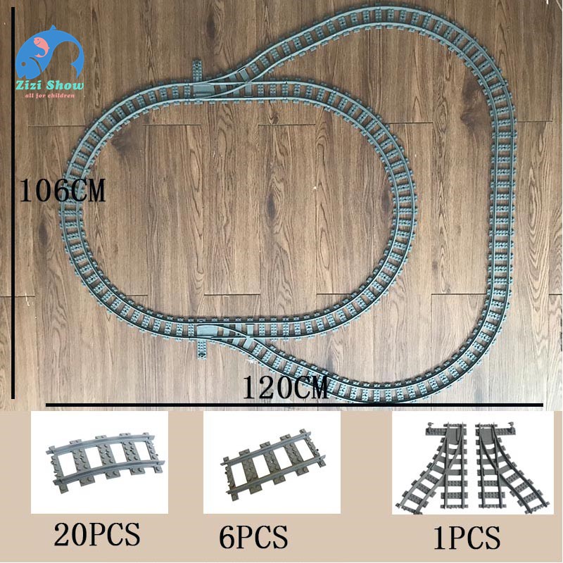 Thanh Ray Gắn Đường Ray Xe Lửa DIY - Lắp Ráp Ray Tàu Xe Lửa- Đường ray tàu hỏa chuyên dụng nhiều loại kết hợp động cơ