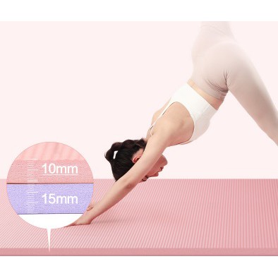 Thảm Tập Yoga Loại Dày 10mm - 15mm