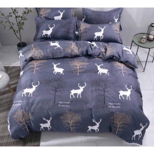 Set cotton poly chăn thổi