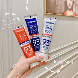 Combo 3 Tuýp Kem Đánh Răng Hàn Quốc