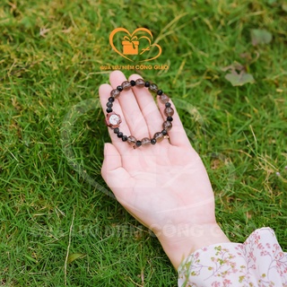 Chuỗi mân côi, vòng mân côi đeo tay đá cách nhựa