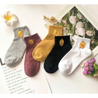 Combo 5 đôi tất vịt cổ ngắn ngộ nghĩnh