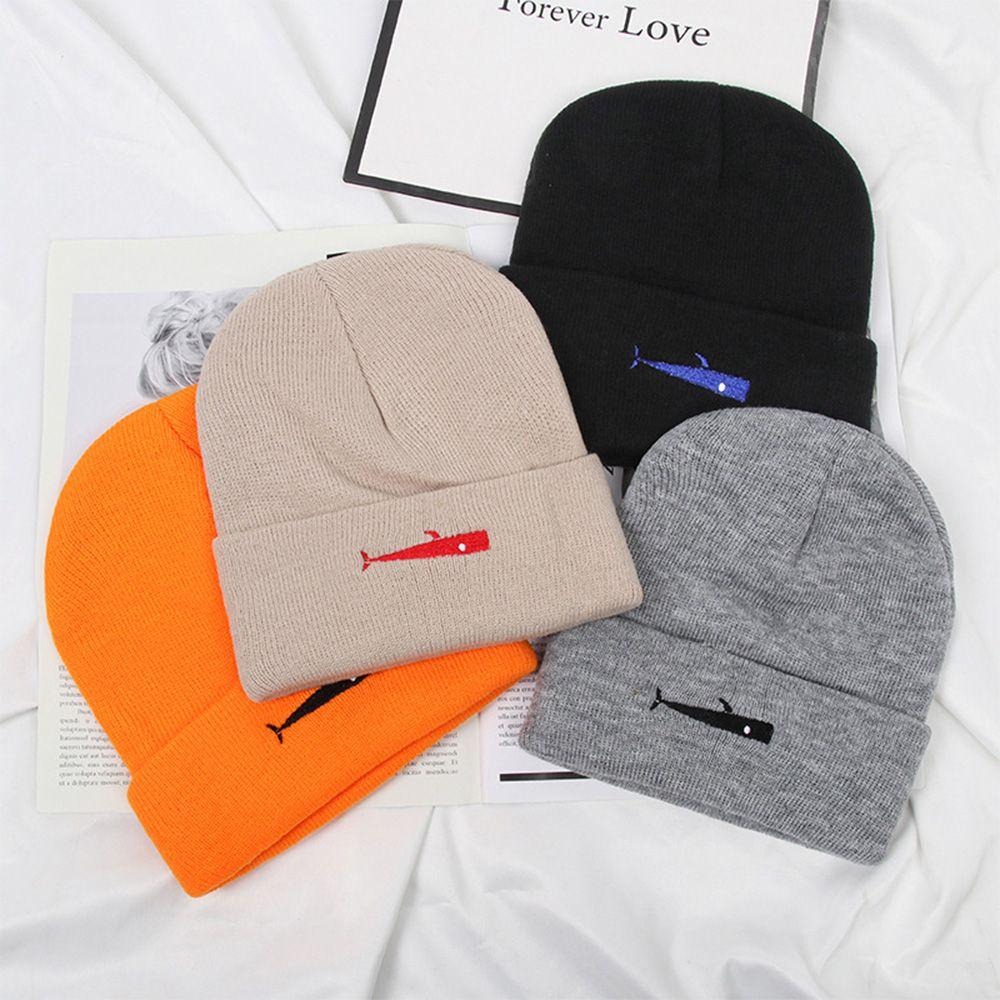 Mũ Len Beanie Nam Nữ 5 Màu Trơn Dễ Thương